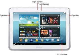 Samsung Galaxy Note 10 1 WiFi White Tablet GT N8013ZWYXAR Brand New