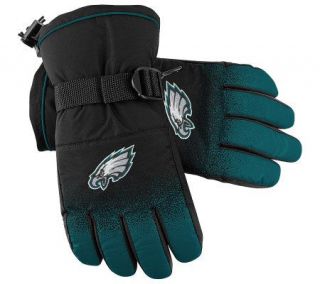NFL Philadelphia Eagles 2009 Sideline Player Winter Gloves —