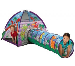 Pacific Play Tents Dinosaur Tent & Tunnel Combo —