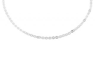 UltraFine Silver 18 Circular Link Chain Necklace, 2.8g —