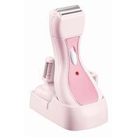 Rechargeable Wet and dry Shaver head with trimmer Bikini trimming