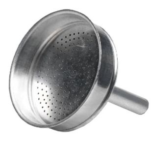 cup filter adapter, chrome and stainless steel milk frother