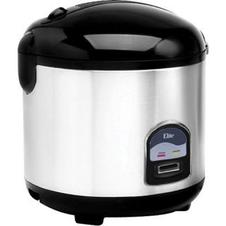  cup ss rice cooker elite platinum 10 cup stainless steel rice cooker
