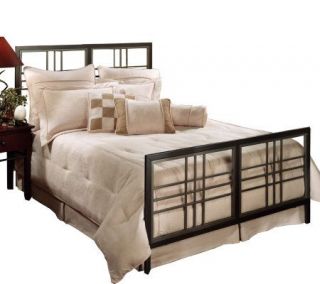 Hillsdale Furniture Tiburon King Bed   Magnesium Pewter Finish