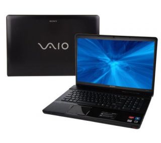 Sony 17.3 VAIO E SeriesNoteboo AMD Athlon IIX2 4GB RAM,500GBHD 