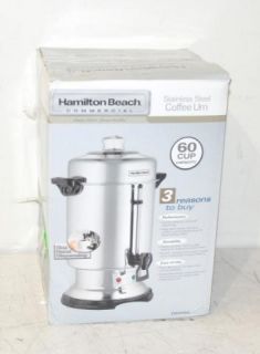  Beach D50065 Commercial Stainless Steel 60 Cup Coffee Urn New