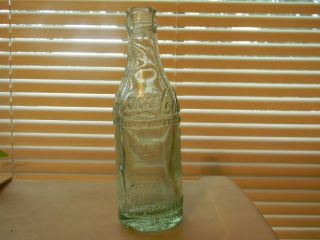 Cordele GA Straight Side Light Green Coca Cola Bottle SS