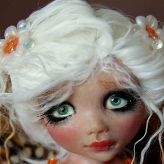 OOAK Fairy Fantasy Art Doll Ava By Esmeralda Gonzalez (DOLL TEARS