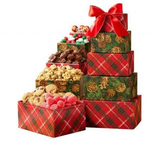 800 Baskets Holiday Traditions Sweets Tower —