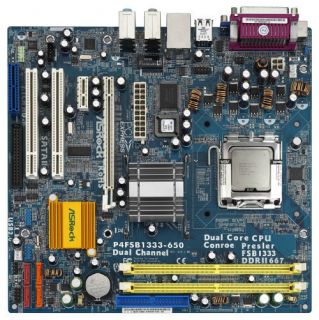  ConReo1333 D667 LGA 775 Motherboard DDR2 667 Conroe Presler, Faulty