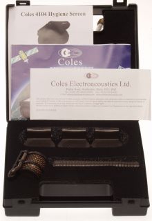 Coles Electroacoustics 4104 Noise Canceling Sports Commentators Lip