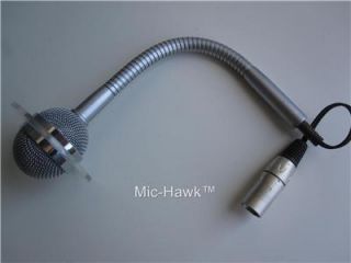 Sennheiser MD418 Vintage Cardioid Dynamic Gooseneck Microphone with