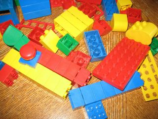  Lego Duplo Mixture of Bricks Over Two Pounds