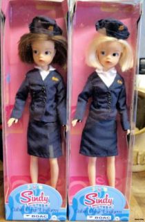 Sindy Classic Cabin Crew Dolls British Airways New