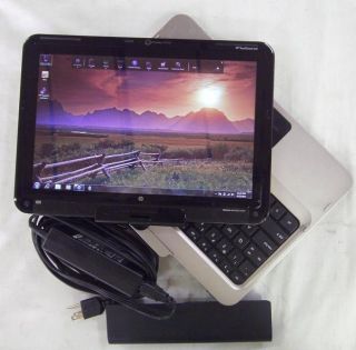 HP TouchSmart Laptop Tablet Computer tm2t Intel i5 Processor 4GB Extra