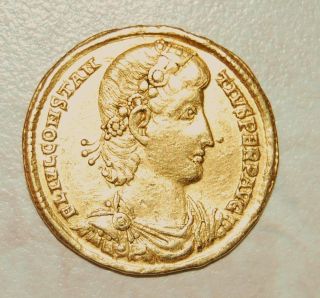  Constantius II Gold Solidus