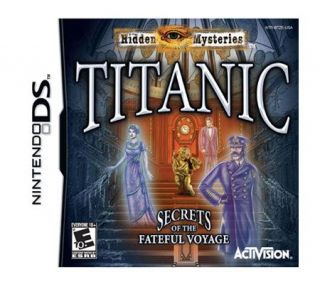 Titanic Secrets of the Fateful Voyage   Nintendo DS —