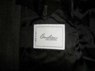 CORNELIANI Mens Gray Pinstripe Blazer 46 Long Wool Cashmere 46L Suit