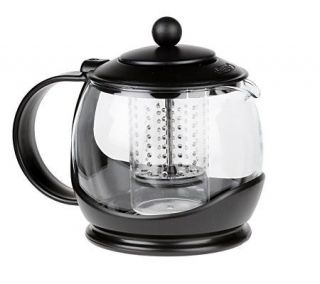 Prestige 1.2L Glass Infuser Shut Off Teapot —