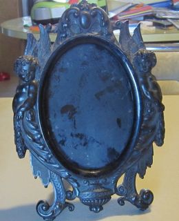The Best Antique Gutta Percha Picture Frame of Matched Pair