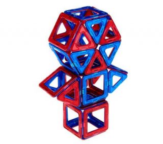 Magformers 34 piece Magnetic Square & Triangle Set —