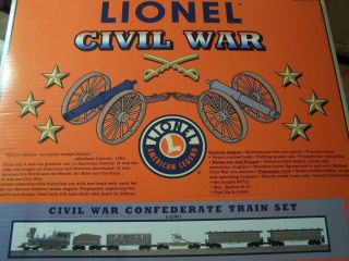 21901 Lionel Civil War Confederate Train Set