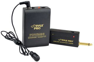 PYLE PDWM96 NEW WIRELESS MICROPHONE SYSTEM W/ BATTERIES AND RECIEVER