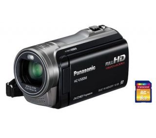 Panasonic HC V500MK 38X HD Camcorder with 8GB SDHC Card   E259236