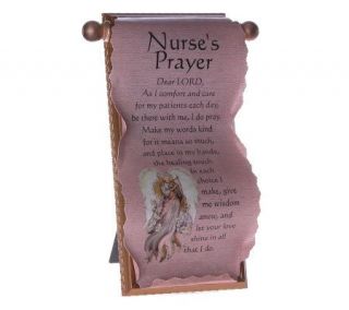 Nurses Prayer Scroll by Catherine Galasso —