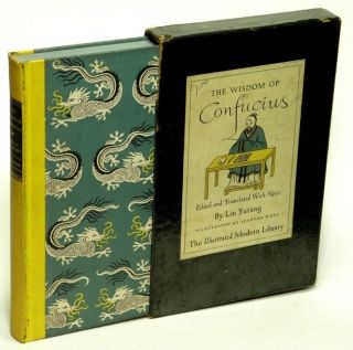 The Wisdom of CONFUCIUS, by LIN Yutang VG Illustrated Modern Library