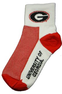 Georgia Bulldogs Cycling Running Socks Ships in 24hr College Support