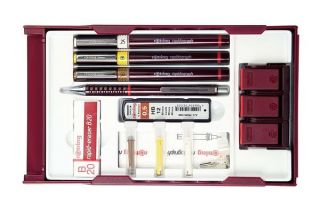 Rotring Rapidograph College Set Technical Drawing Pens