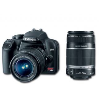 Canon Rebel XS 10.1MP Digital SLR Camera with 2Lenses —