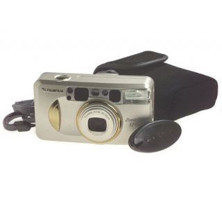Fuji 35mm Camera w/38 125 Autofocus Zoom, Battery, Film, Softcase 