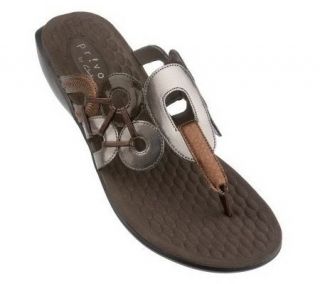 Privo by Clarks Circle Detail Thong Sandals with Soleassage — 