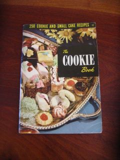 Vintage 1958 Desserts Cookbook The Cookie Book