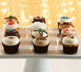 Georgetown Cupcakes 12 pc. Holiday Celebration Cupcake Asst.