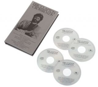 Eric Clapton Crossroads 73 Tracks 4 CD Set —
