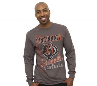 NFL Long Sleeved Tee with Vintage Graphics —