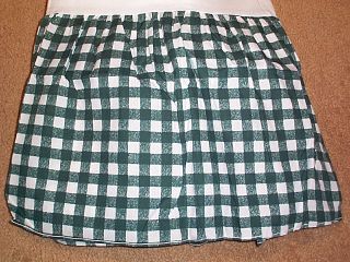  COUNTRY KING 14BEDSKIRT DUST RUFFLE BEDDING GINGHAM COTTAGE LODGE