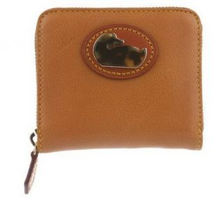 Dooney & Bourke Fairfield Leather Small Zip Around Wallet —