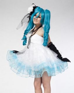 vocaloid miku camellia cosplay costume cos component dress glove