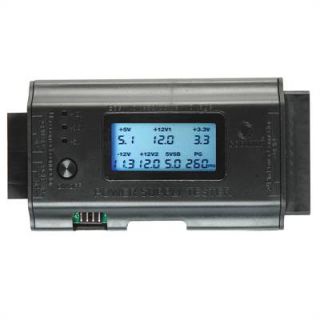 coolmax lcd pc power supply tester ps 228