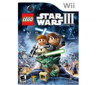 Lego Star Wars III The Clone Wars   Wii —