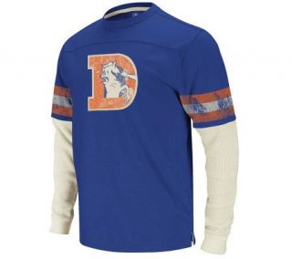 NFL Denver Broncos Jersey & Thermal Long SleeveT Shirt —