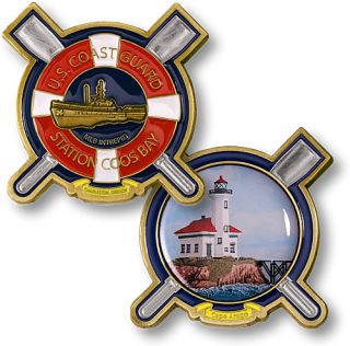 USCG Coast Guard Station Coos Bay Charleston or Coin