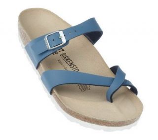 Birkenstock Toe Ring Adjustable Buckle Thong Sandals —