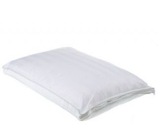 PedicSolutions Dual Comfort Memory Foam and Fiber Jumbo Bed Pillow