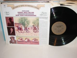 Copland Billy The Kid Rodeo L Bernstein LP M31823 VG