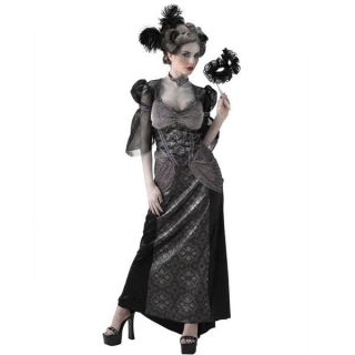 NIP Masquerade Ball Countess Juniors Costume sz 7 9 M Medium Gothic